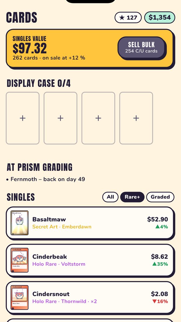 Card Shop Tycoon: TCG Store – Sell singles